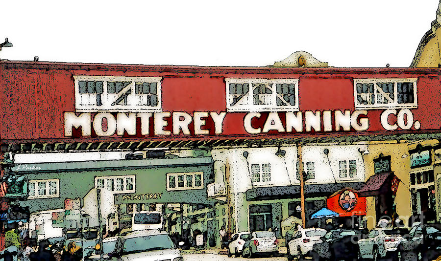 CANNERY ROW - Monterey Bay Photograph by Linda Parker