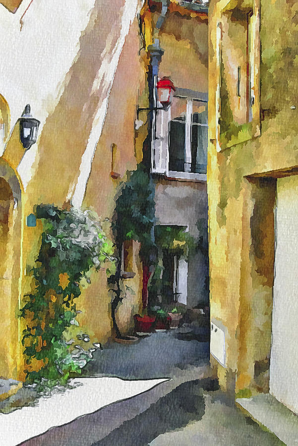 Cannes Mougins 3 Digital Art by Yury Malkov | Fine Art America