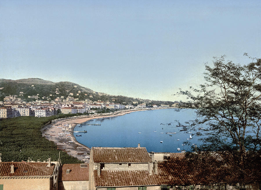 Cannes On French Riviera Photograph by Underwood Archives - Fine Art ...