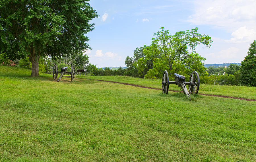 Nature Photograph - Cannon at Fredericksburg by John M Bailey