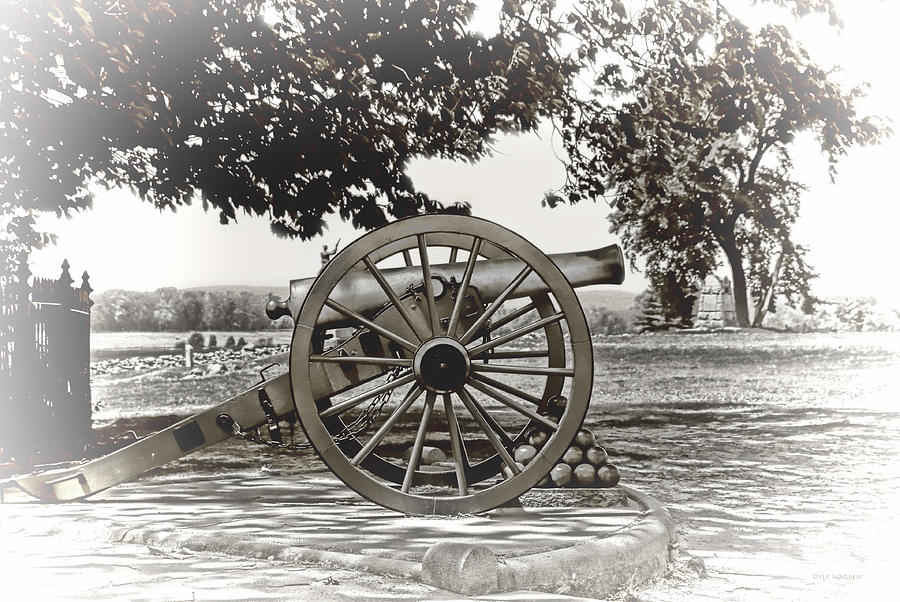 Cannon at Gettysburg Photograph by Dyle   Warren
