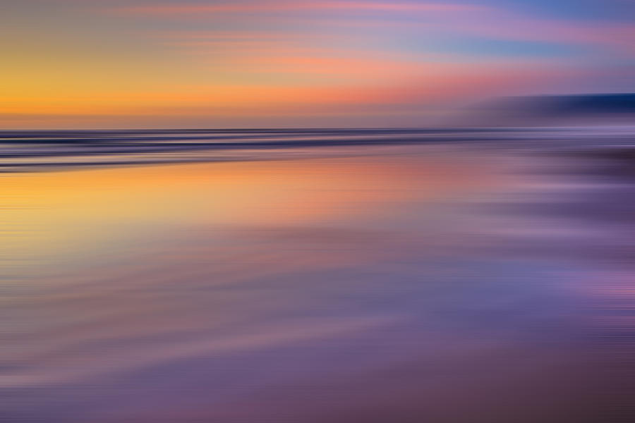 Cannon Beach Abstract Photograph by Adam Mateo Fierro