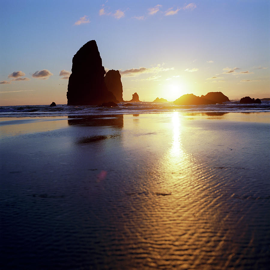 Cannon Beach Sunset Photograph by Photo By Josh Boes