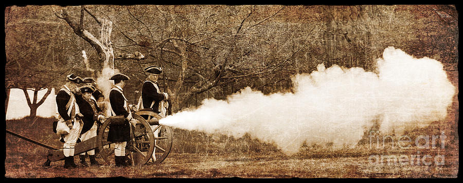 Cannon Fire Photograph by Mark Miller