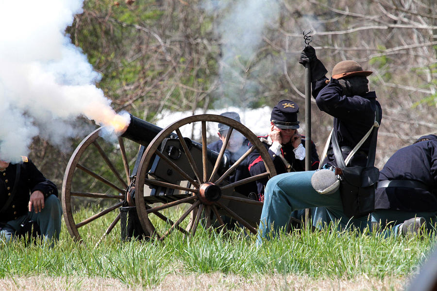 Cannon fire yankee Photograph by Dwight Cook - Fine Art America