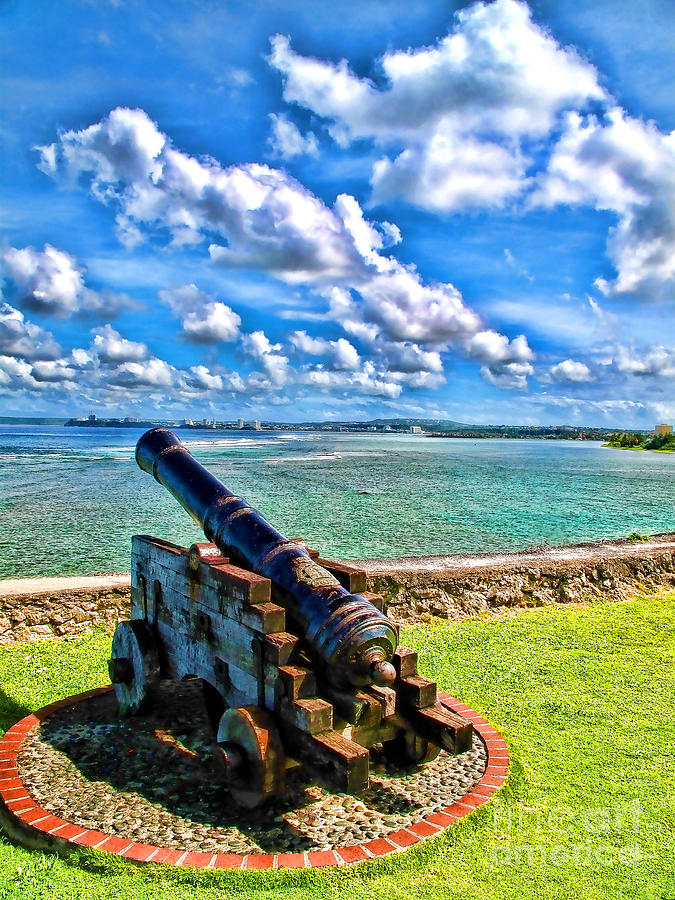 Cannon In The Pacific Photograph by Jason Abando