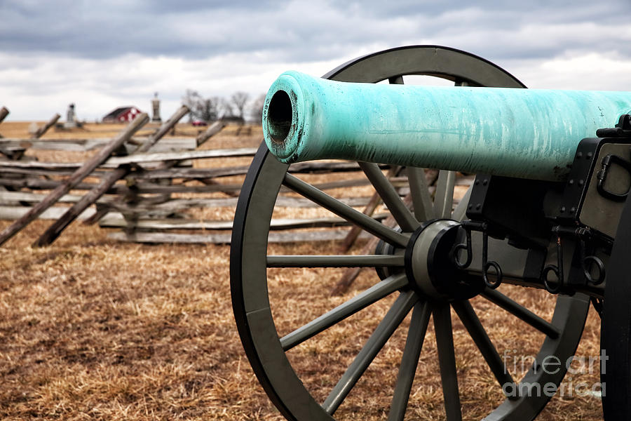 Gettysburg National Park Photograph - Cannon Muzzle by John Rizzuto