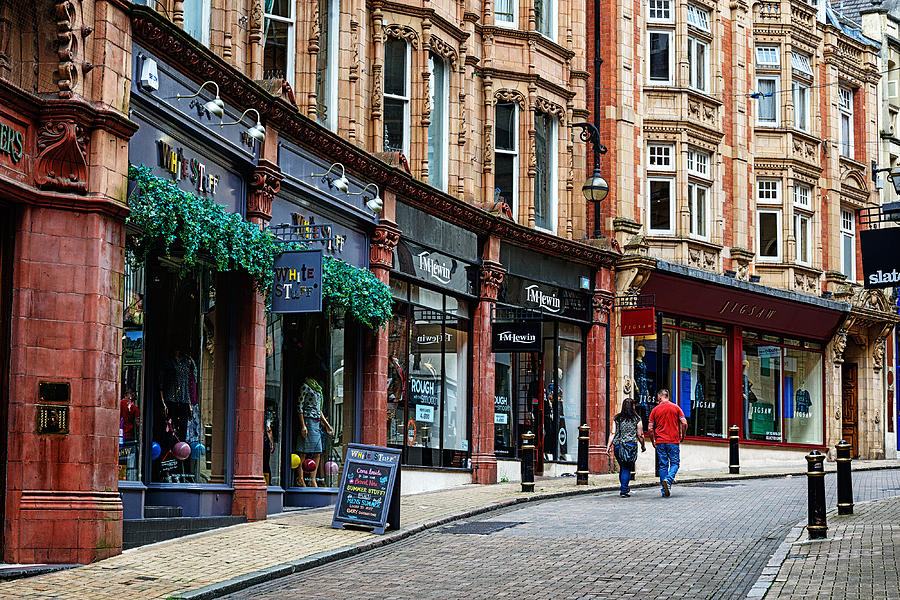 Cannon Street in Birmingham, England Photograph by Stevegeer