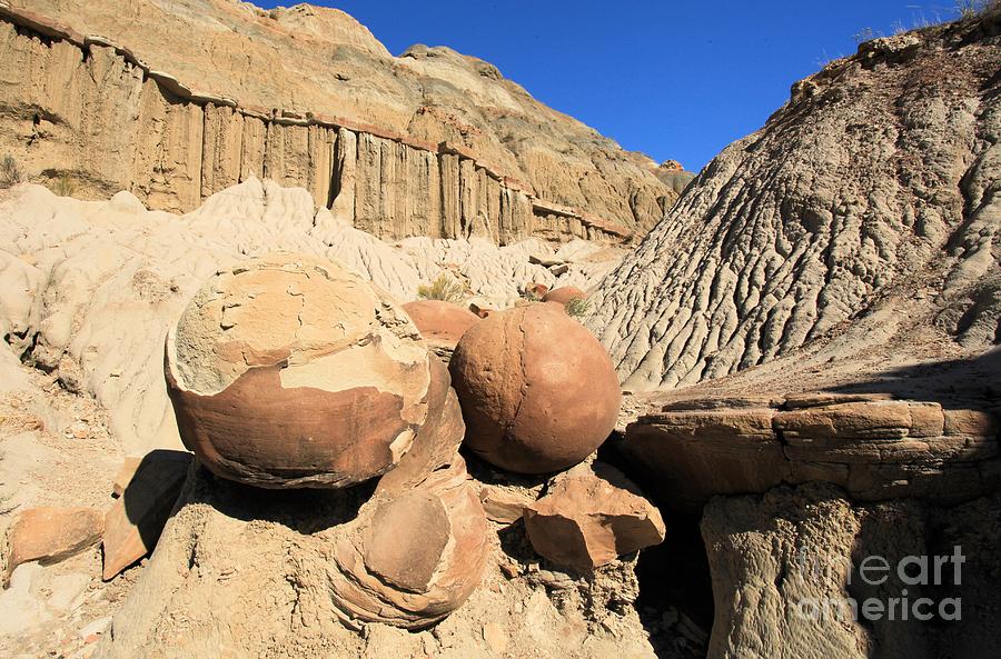 Theodore Roosevelt National Park Photograph - Cannonball Concretions by Adam Jewell