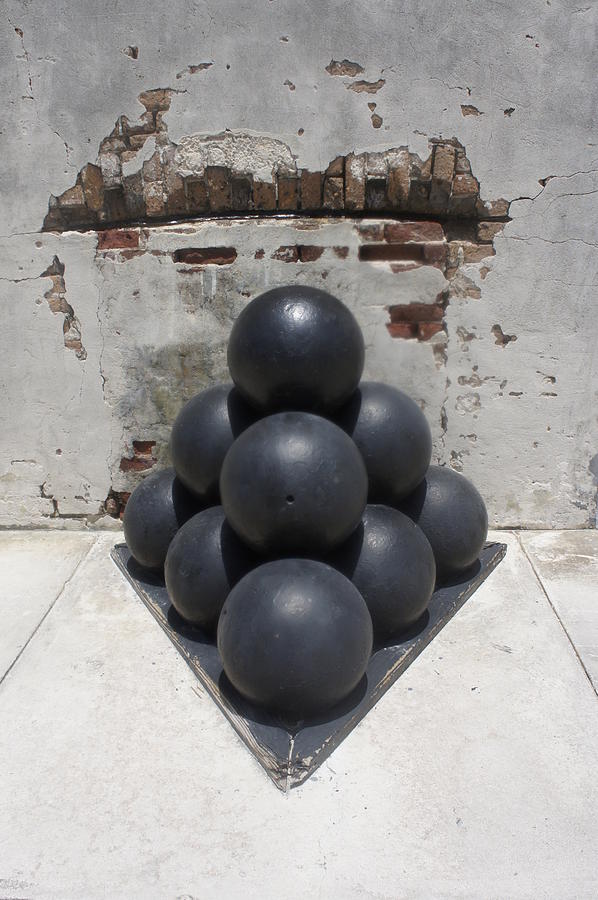 Cannonballs Photograph by Laurie Perry