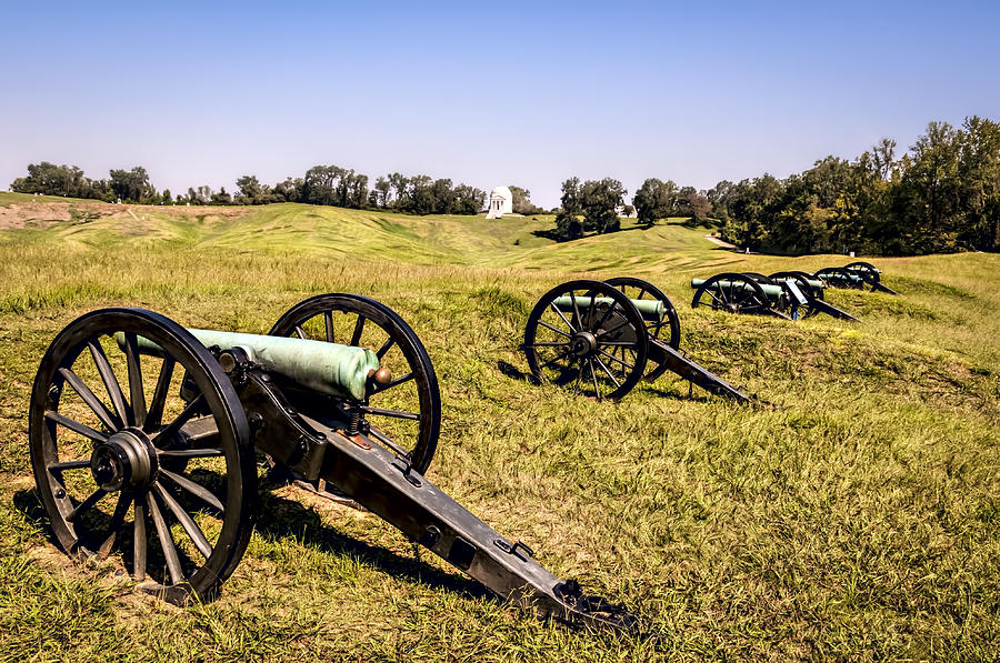 Cannons Photograph by Maria Coulson