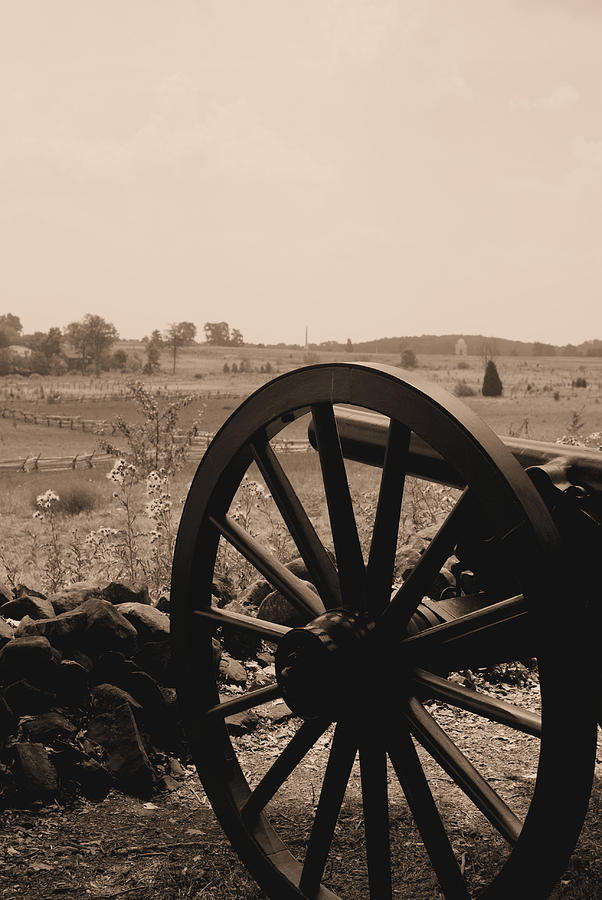 Gettysburg National Park Photograph - Cannons Roar  by Kathleen  Vogel 