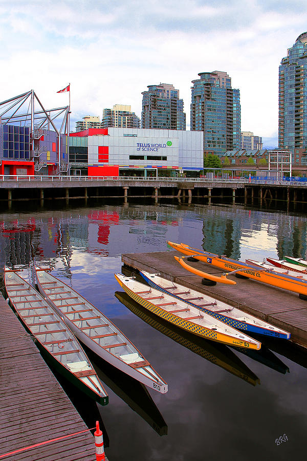 Canoe Club And Telus World Of Science In Vancouver Photograph by Ben and Raisa Gertsberg