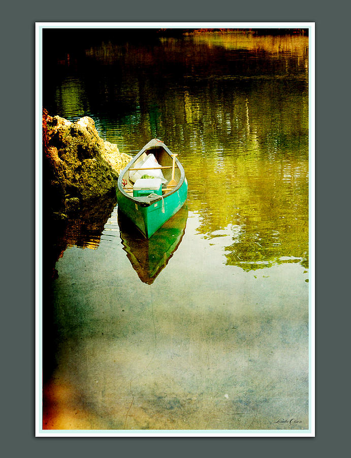 Canoe on the Suwannee Photograph by Linda Olsen