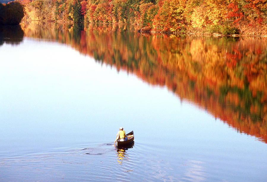 Canoeing Photograph by Joseph Sohm