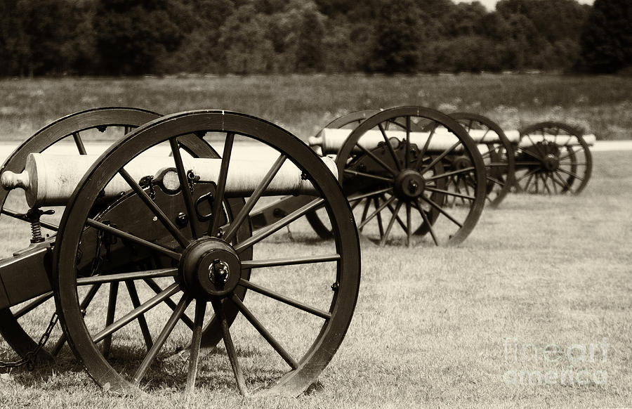 Canons at Pea Ridge Photograph by Pam  Holdsworth