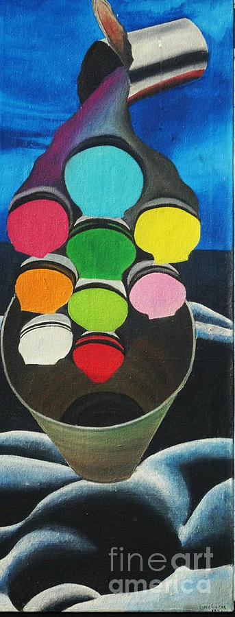 Cans Painting by Lyric Lucas
