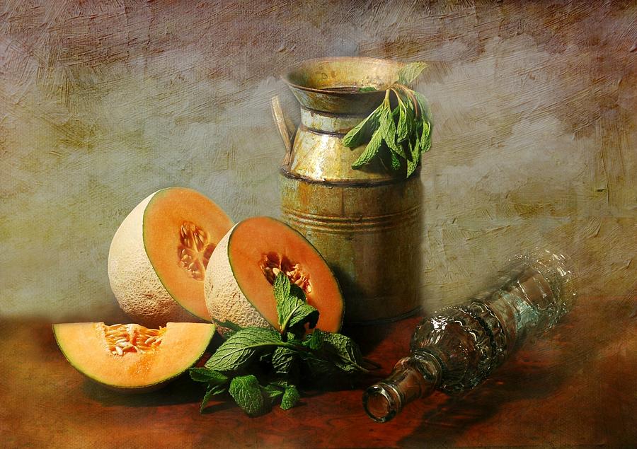 Cantaloupe Photograph by Diana Angstadt