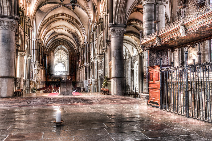 England, Kent, Canterbury, Canterbury Cathedral, Interior