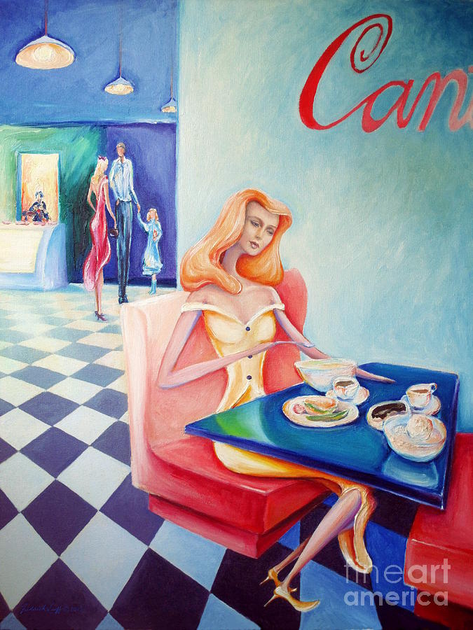 Canters Bakery Painting by Frederick Luff