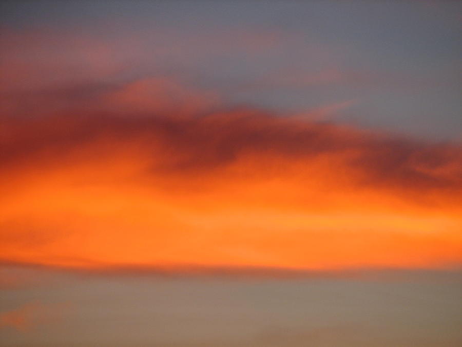 Canvas Sky Photograph by Chris Dunn