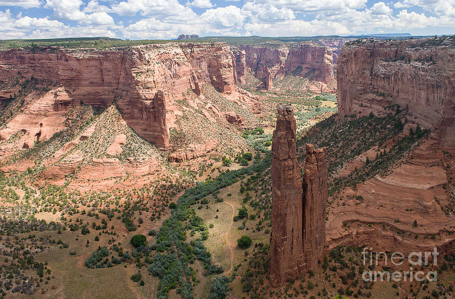 Canyon De Chelly National Monument Photograph - Canyon De Chelly 1960 by Stephen Parker