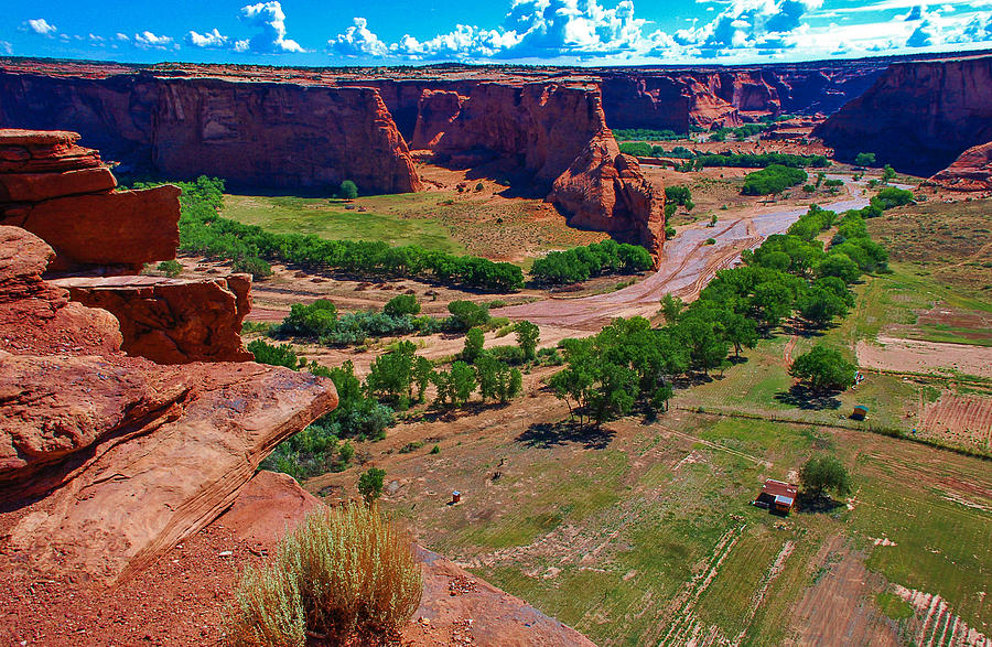 Canyon de Chelly from above Photograph by Dany Lison