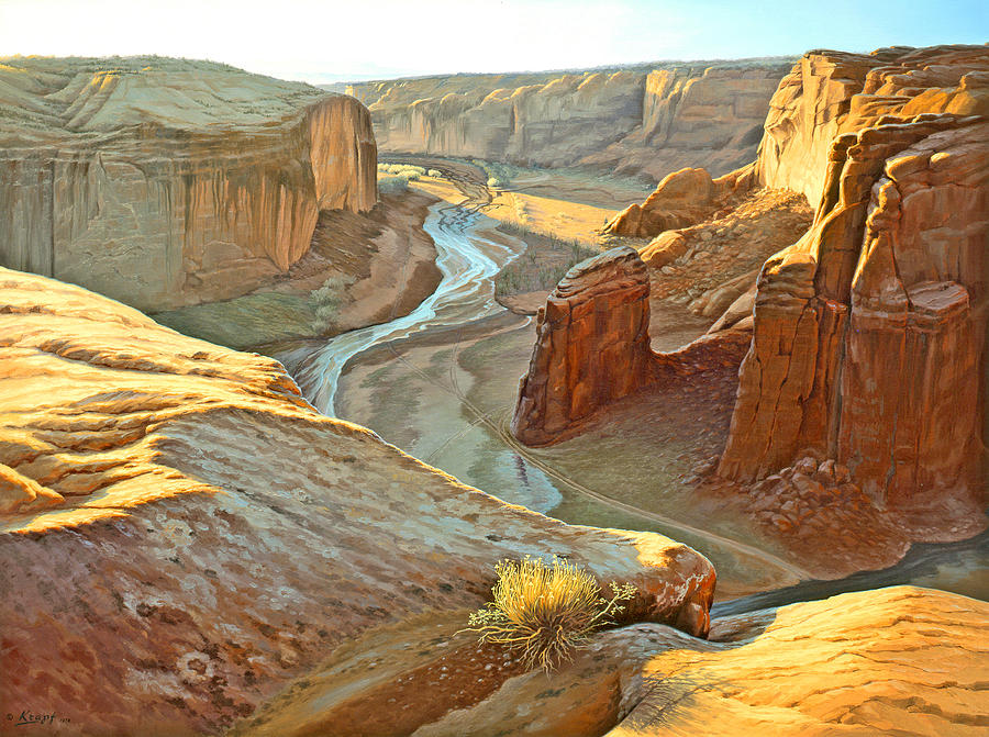 Canyon De Chelly Painting By Paul Krapf