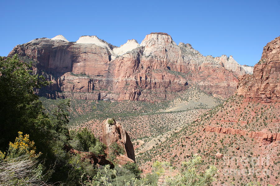 Canyon Overview Zion Park Photograph by Christiane Schulze Art And ...