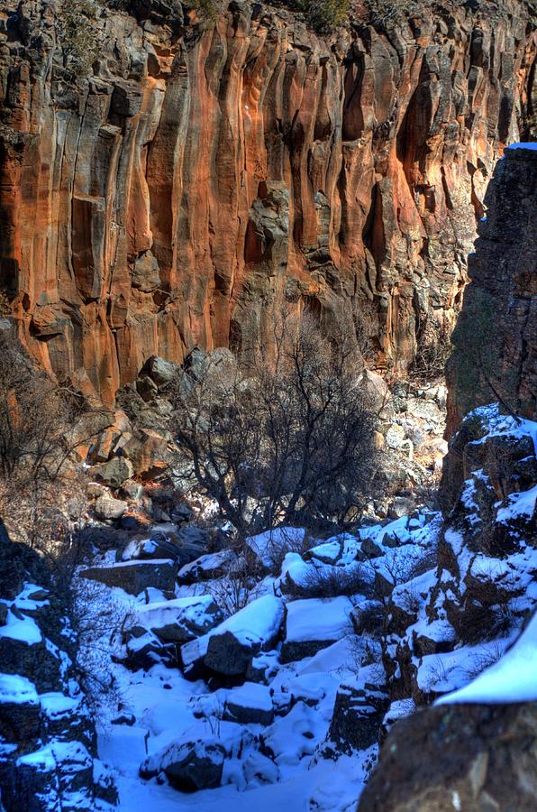 Canyon Snow Photograph by Images Of David Costa