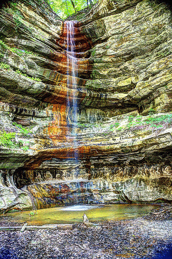 Canyon Starved Rock State Park Photograph by Roger Passman