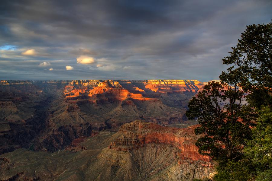 Canyon Sunset Photograph by Dave Files