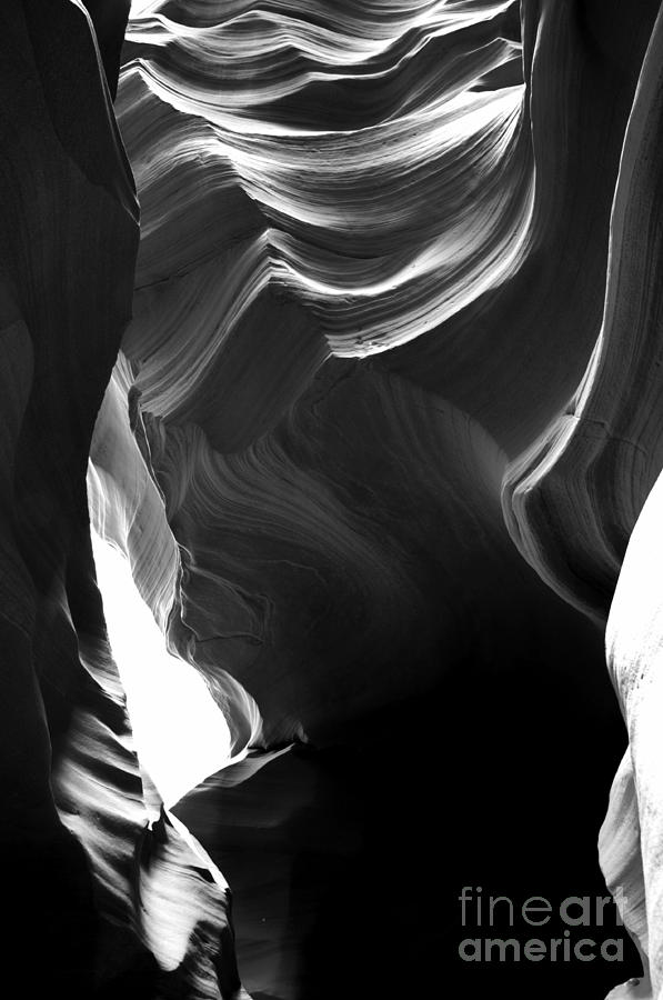 Canyon X in Black and White Photograph by Thomas R Fletcher