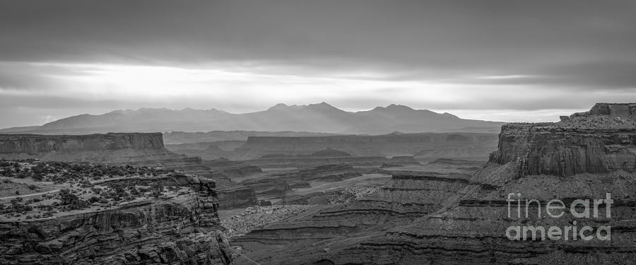 Sunset Photograph - Canyonlands BW by Michael Ver Sprill