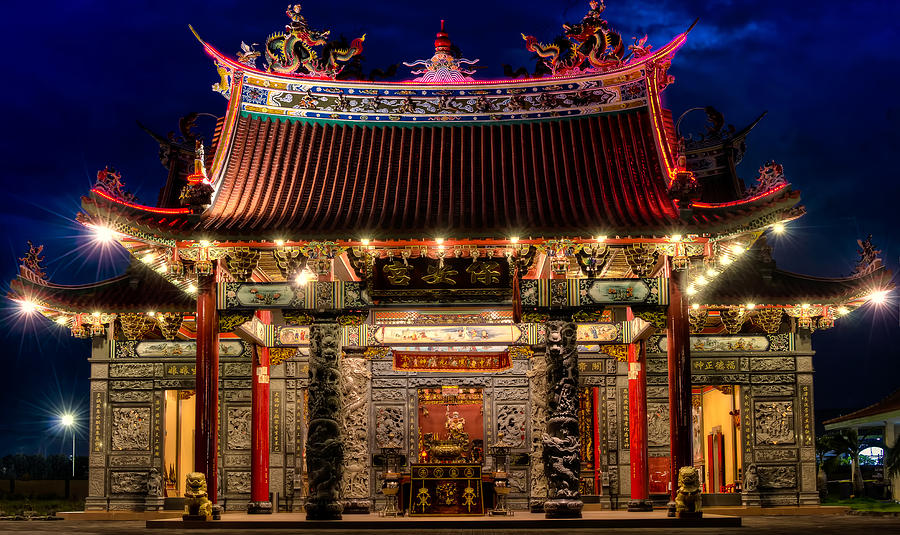 Caow Eng Bio Chinese Temple Photograph by Precious Images Bali - Pixels