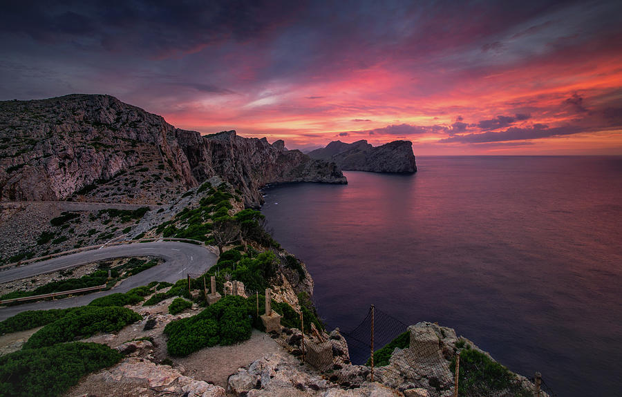 Cap De Formentor Sunset Photograph by Dennis Fischer Photography