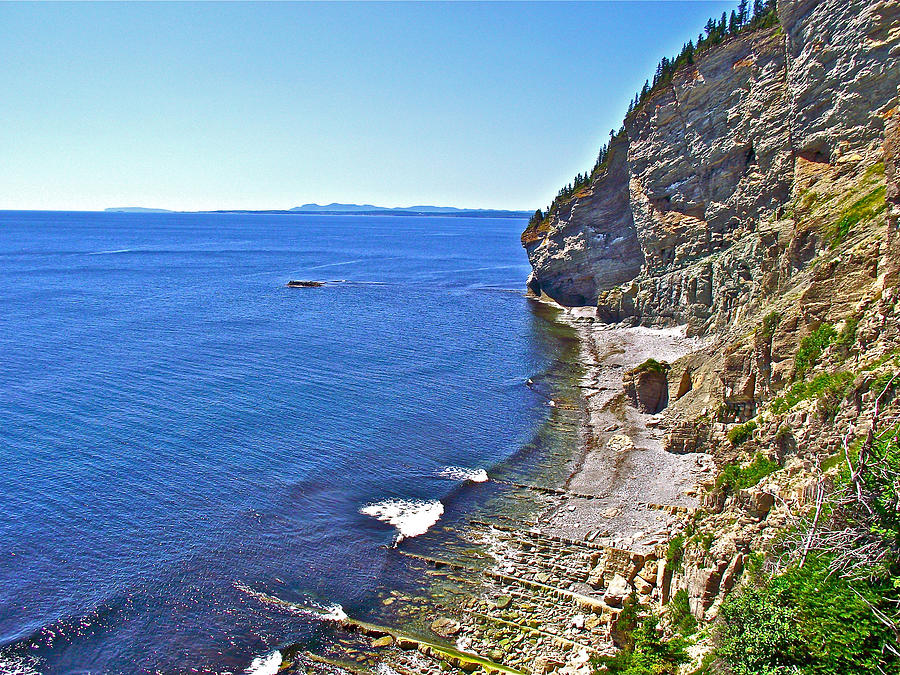 Cap Gaspe Shoreline in ForillonHike from Cap Gaspe in Forillon National Park, Quebec, Canada Photograph by Ruth Hager