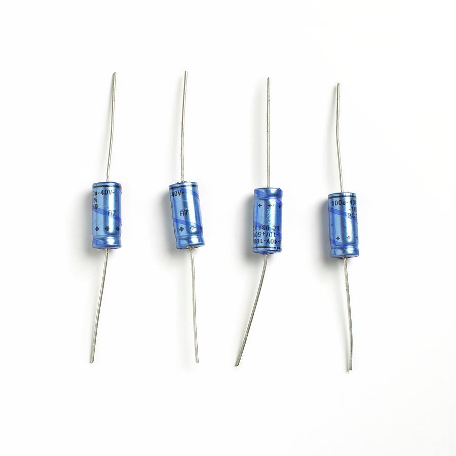 Capacitors Photograph by Science Photo Library