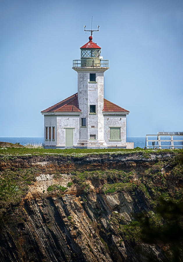 Cape Arago Lighthouse Photograph by Betty Depee