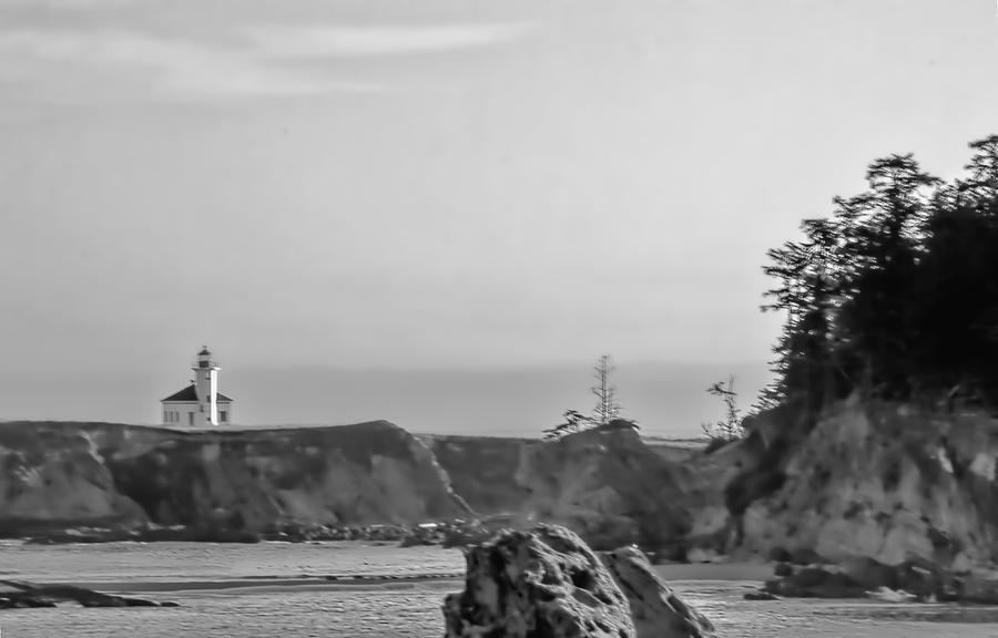 Cape Arago Lighthouse Photograph by Cathy Anderson