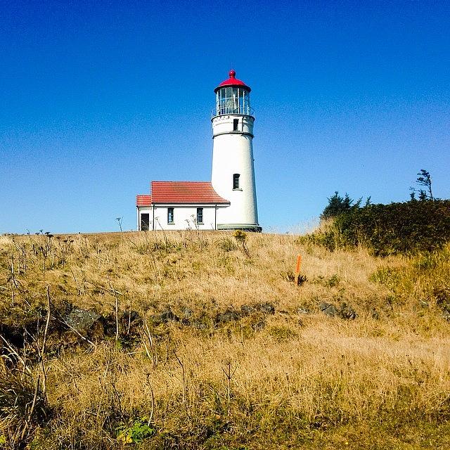 Lighthouse Photograph - Cape Blanco #iphone5 #instagramers by Scott Pellegrin