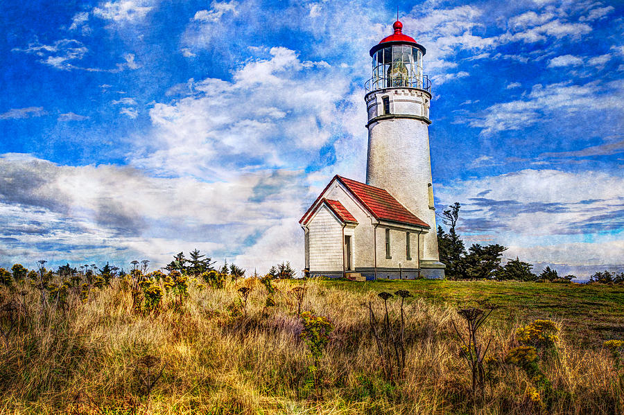 Cape Blanco Lighthouse Photograph by Debra and Dave Vanderlaan