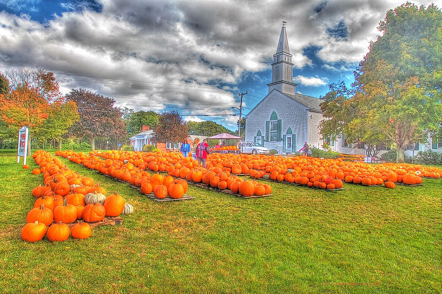 Cape Cod Americana   Fall bounty on Cape Cod  Photograph by Constantine Gregory