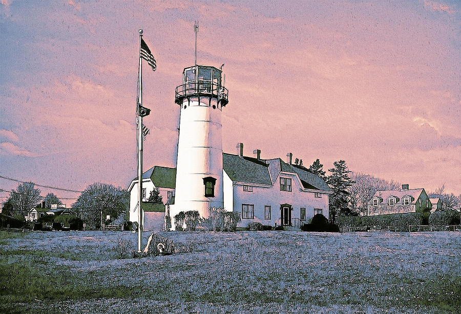 Cape Cod Americana Chatham Light Photograph by Constantine Gregory