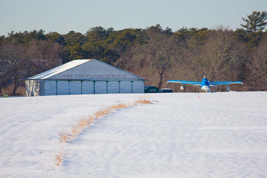 Cape Cod Flying Service in Winter Photograph by Allan Morrison