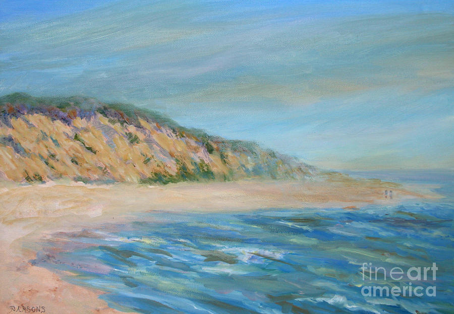 Cape Cod National Seashore Painting by Pamela Parsons