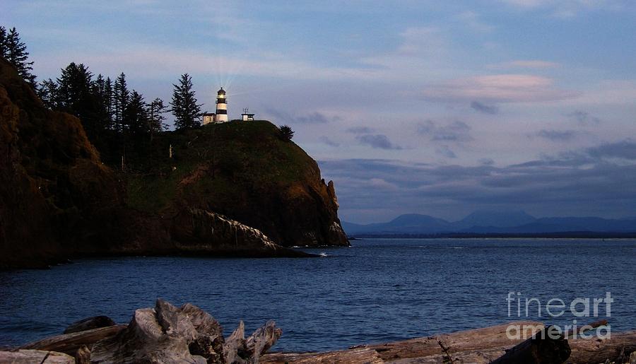 Cape Disappointment Light Photograph by Charles Robinson