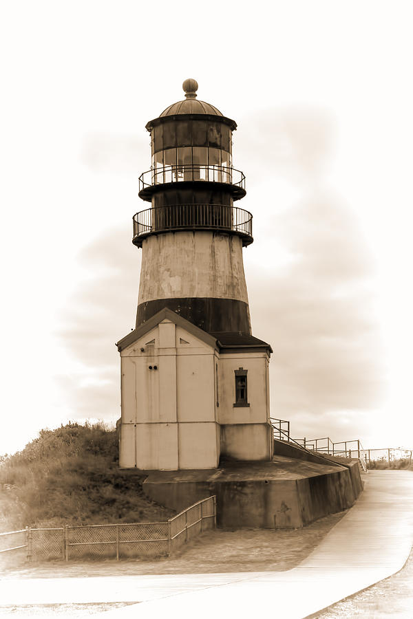 Cape Disappointment Lighthouse Photograph by Cathy Anderson