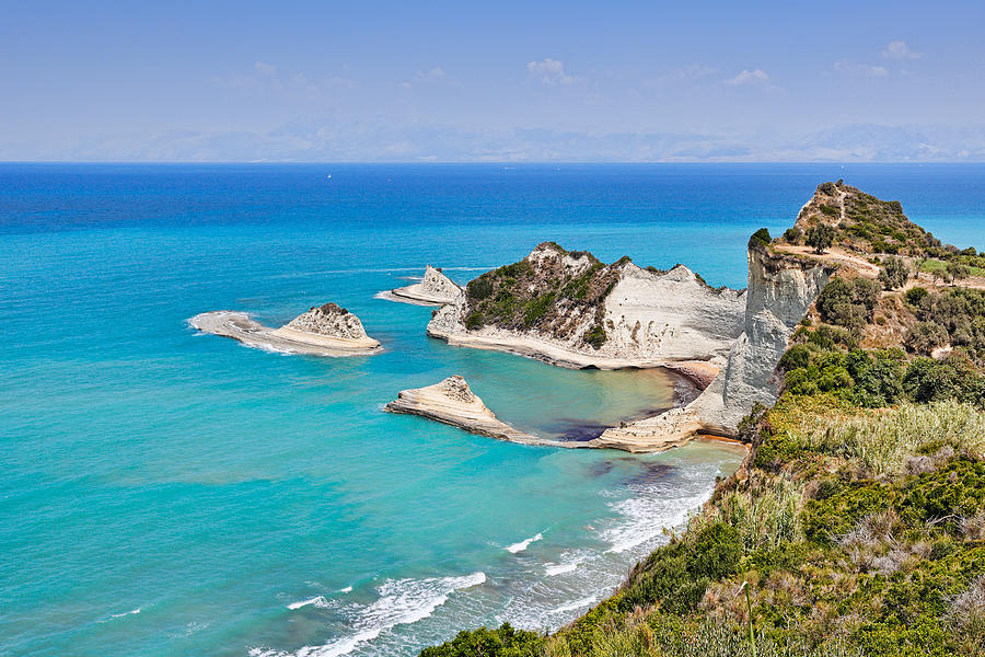 Cape Drastis at Corfu - Greece Photograph by Constantinos Iliopoulos