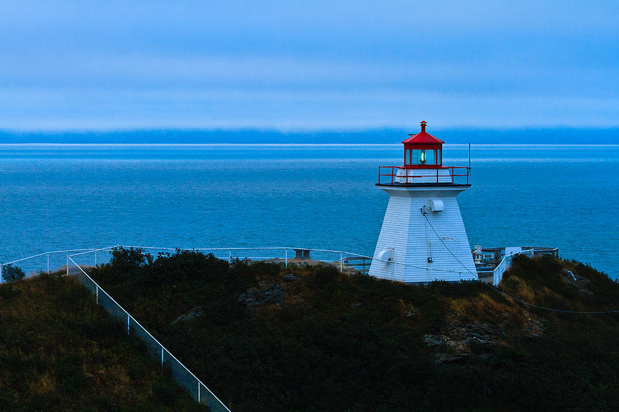 Cape Enrage Lighthouse Photograph by Ben Graham